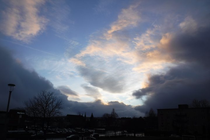 Cardonald with Storm Clouds (& Blue Sky!)
