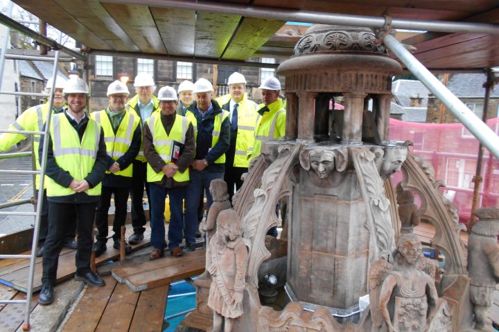 “A Tale of Two Wells, a one handed sculptor and a dog” - The Restoration of “The Cross Well”, Linlithgow